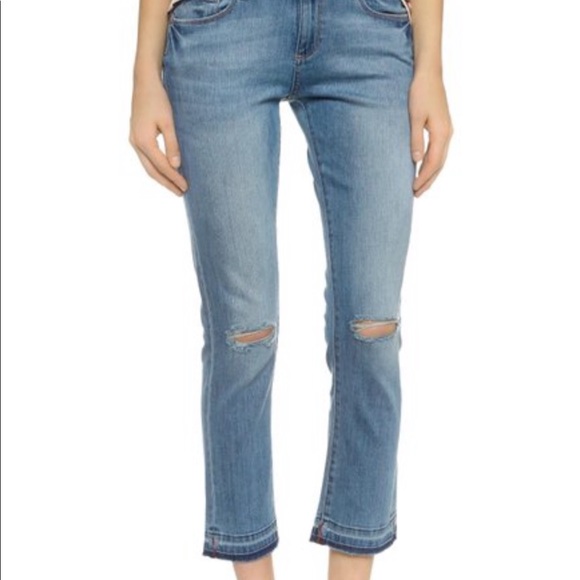 Dl1961 nettle ankle distressed crop jeans - Picture 11 of 11